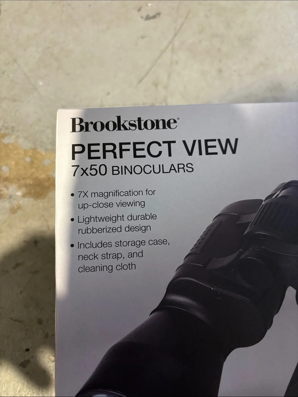 🔥BUNDLESALE Brookstone Black 7x50 Perfect View Binoculars